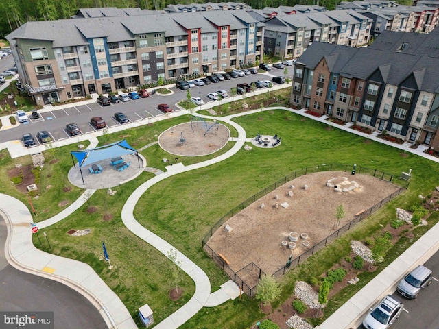 bird's eye view