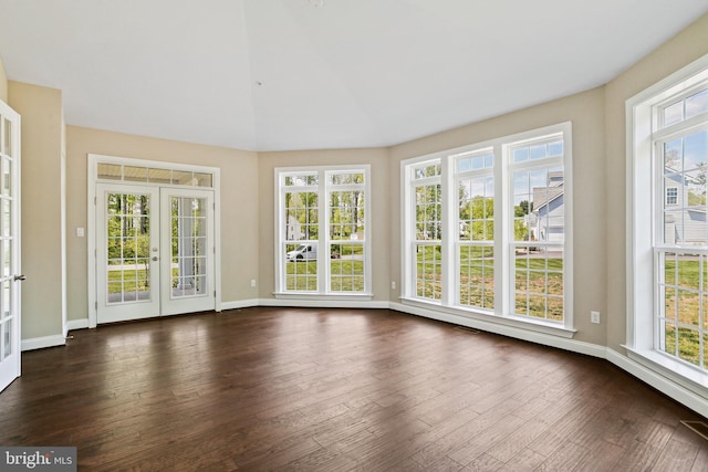 2204 Messina Ct, Eldersburg, MD 21784 - unfurnished sunroom with french doors and plenty of natural light