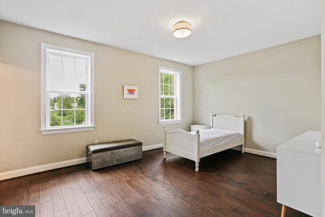 2204 Messina Ct, Eldersburg, MD 21784 - bedroom with dark wood-style flooring and baseboards