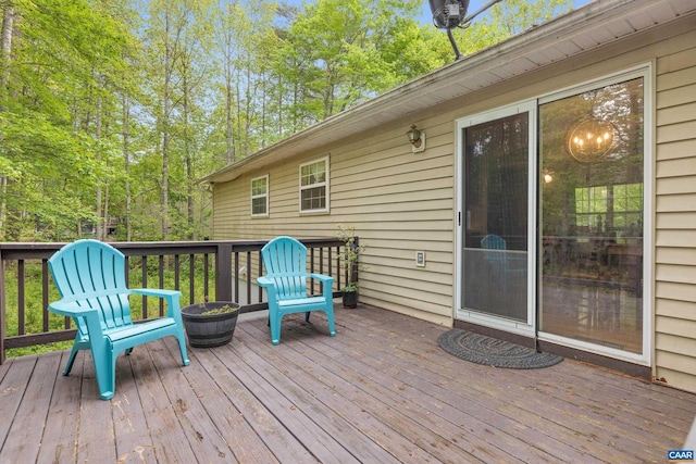 28 Begum Rd, Palmyra, VA 22963 - view of wooden terrace