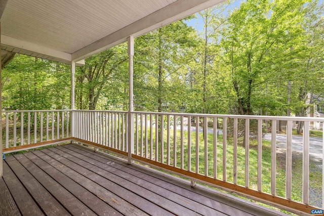 28 Begum Rd, Palmyra, VA 22963 - view of wooden terrace