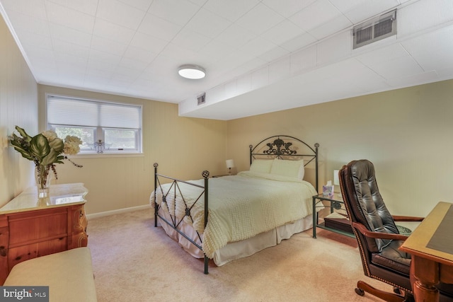 3305 Shirley Ln, Chevy Chase, MD 20815 - bedroom featuring light colored carpet, a desk, and baseboards