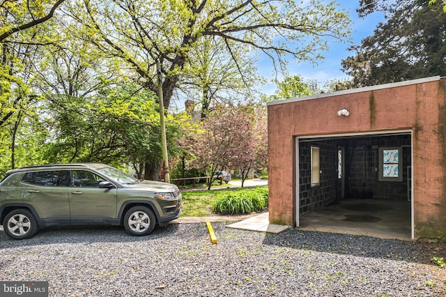 5217 Greene St, Philadelphia, PA 19144 - exterior space with a garage and driveway