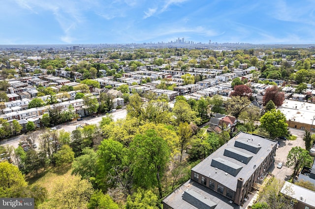 5217 Greene St, Philadelphia, PA 19144 - bird's eye view with a city view