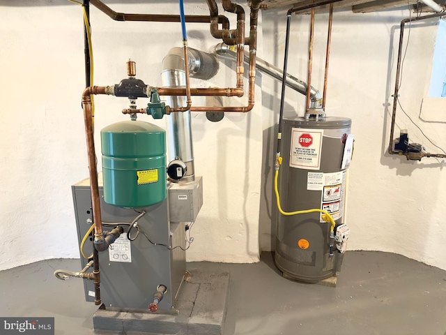 utilities with gas water heater