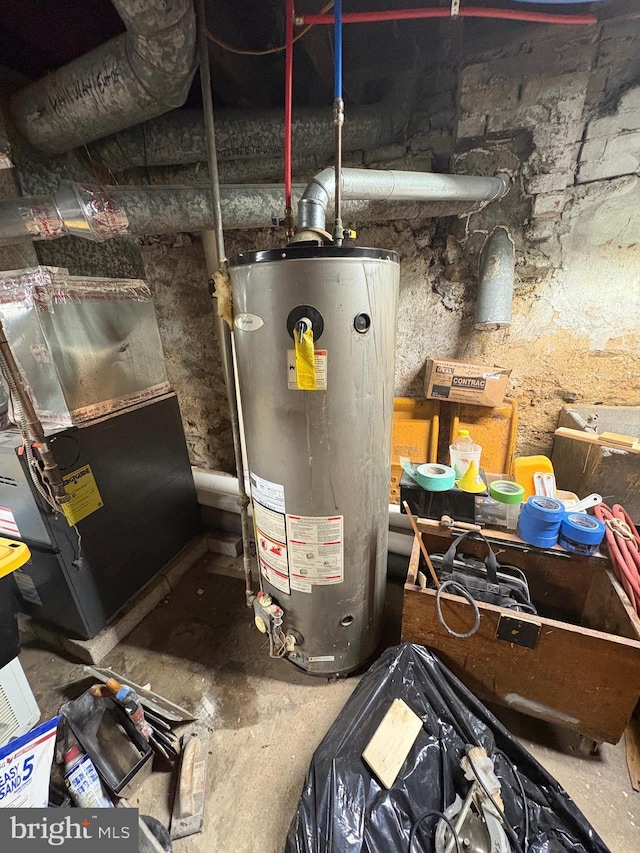 utilities with water heater