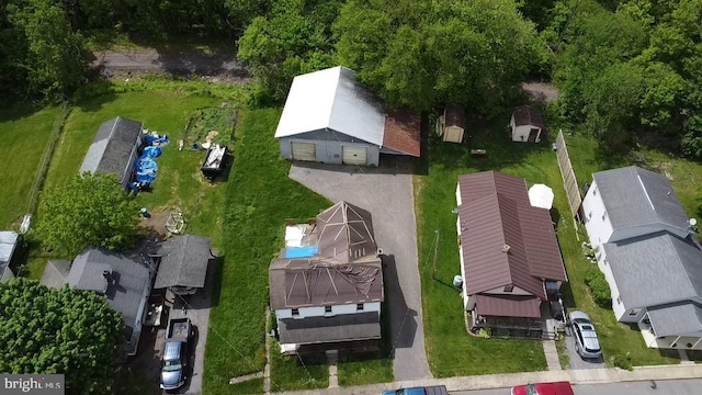 drone / aerial view