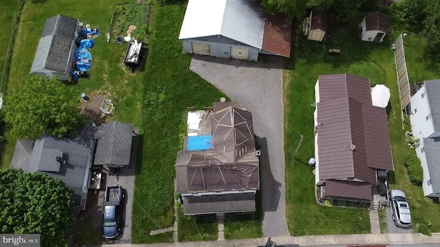 drone / aerial view