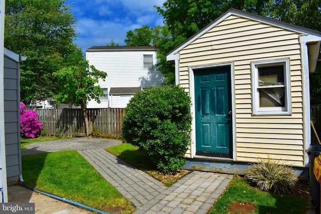 1920 Potomac Rd, Edgewater, MD 21037 - view of outbuilding featuring fence and an outdoor structure