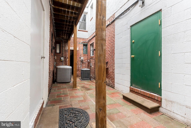 3403 Toone St, Baltimore, MD 21224 - view of exterior entry featuring cooling unit