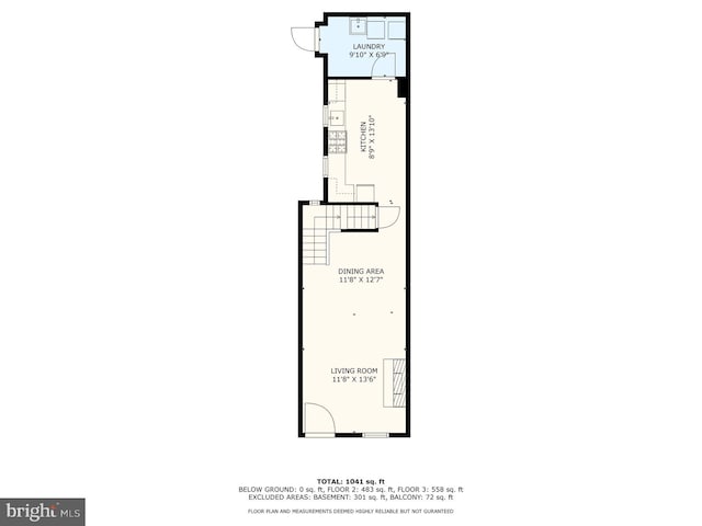 3403 Toone St, Baltimore, MD 21224 - floor plan / room layout