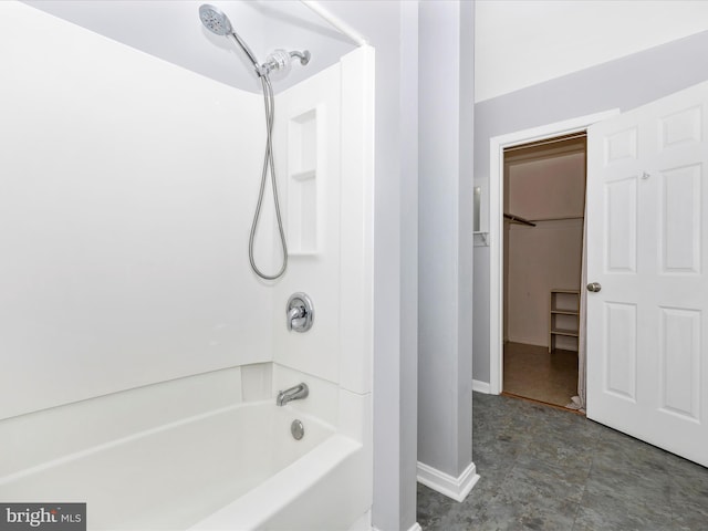 201 N 2nd St, Woodsboro, MD 21798 - bathroom featuring bathing tub / shower combination and baseboards