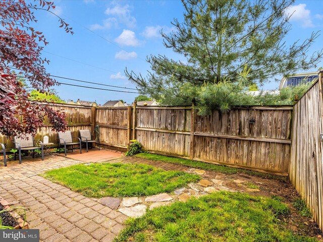 201 N 2nd St, Woodsboro, MD 21798 - fenced backyard featuring a patio