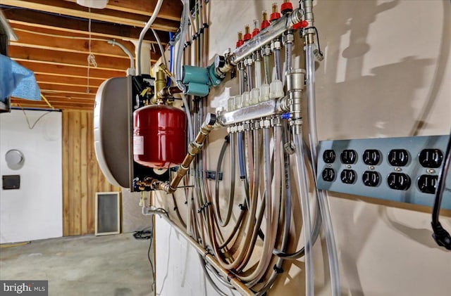 view of utility room