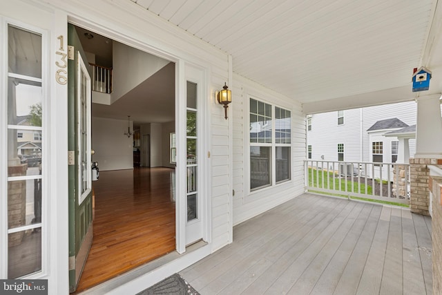 136 Roseville Ct, Boyce, VA 22620 - deck with a porch