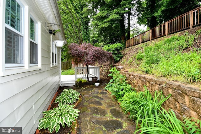 130 Great Lake Dr, Annapolis, MD 21403 - view of patio featuring fence
