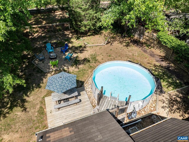 aerial view