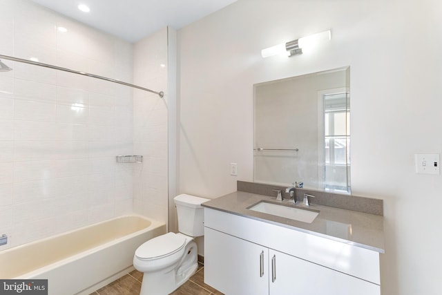 1350 Maryland Ave NE Unit 116, Washington, DC 20002 - full bath with vanity, bathtub / shower combination, and toilet