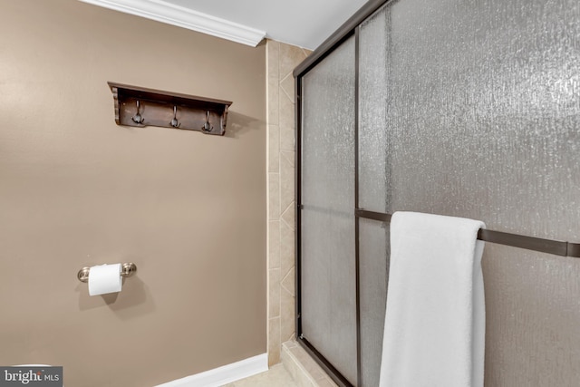 133 Teal Dr, Pasadena, MD 21122 - bathroom featuring a stall shower