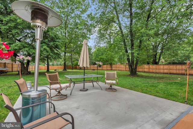133 Teal Dr, Pasadena, MD 21122 - view of patio / terrace featuring outdoor dining space