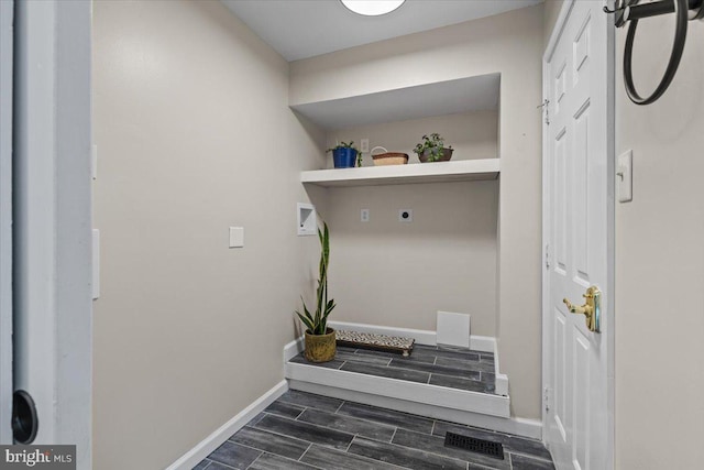 1301 Kelly Ct, Herndon, VA 20170 - mudroom with baseboards and wood finish floors