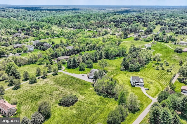 12439 Barnard Way SW, West Friendship, MD 21794 - drone / aerial view with a view of trees