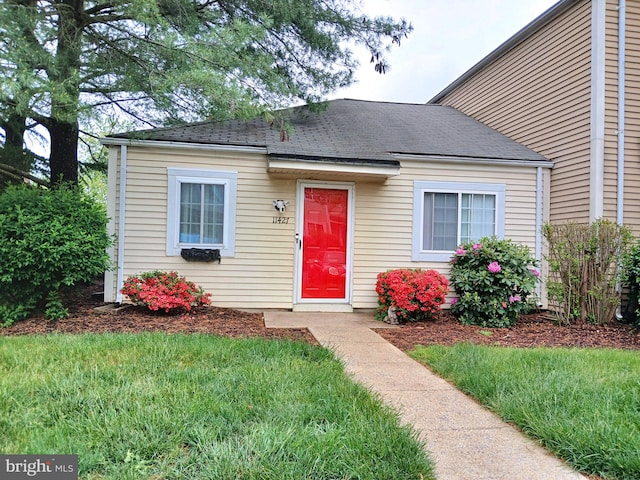 11427 Ledbury Way, Germantown, MD 20876 - view of front of property with a front lawn and a shingled roof