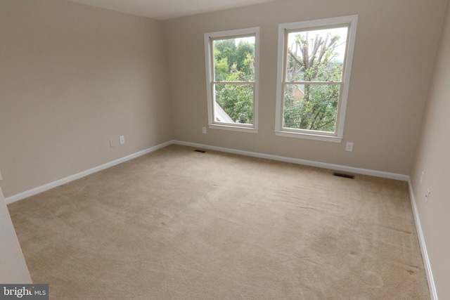9724 Middleton Ridge Rd, Vienna, VA 22182 - carpeted spare room with visible vents and baseboards
