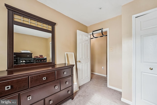 10048 Quiet Brook Ln, Clinton, MD 20735 - hallway with light carpet and baseboards