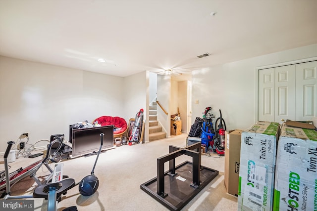 10048 Quiet Brook Ln, Clinton, MD 20735 - playroom featuring carpet floors and visible vents