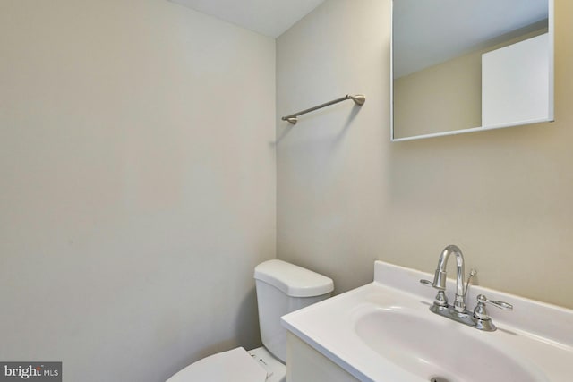 8321 Irongate Way, Manassas, VA 20109 - half bathroom featuring toilet and vanity