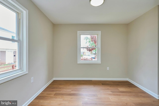 8321 Irongate Way, Manassas, VA 20109 - spare room with light wood finished floors and baseboards