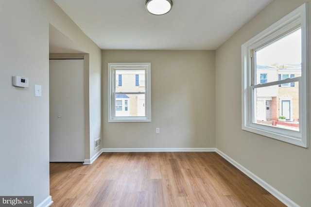 8321 Irongate Way, Manassas, VA 20109 - empty room with light wood-style flooring and baseboards