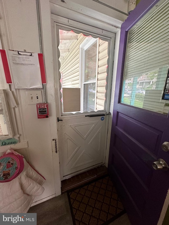 view of doorway