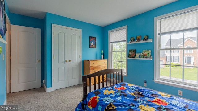 11400 Rolling Green Pl, Hagerstown, MD 21742 - carpeted bedroom with a closet and baseboards