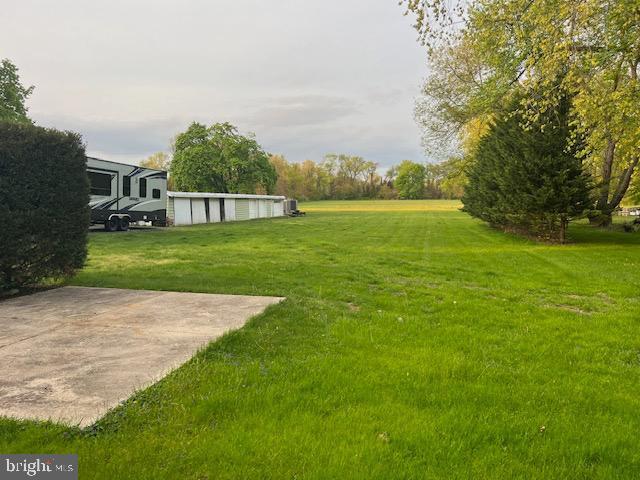 view of yard