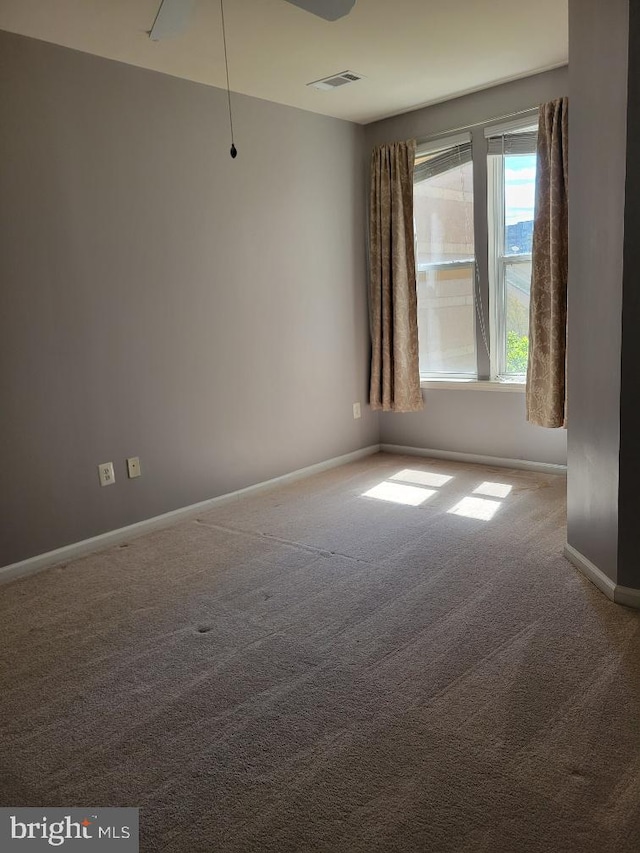 12001 Market St Unit 159, Reston, VA 20190 - carpeted spare room featuring visible vents and baseboards