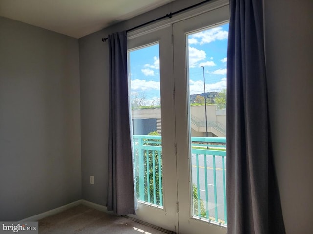 12001 Market St Unit 159, Reston, VA 20190 - entryway featuring baseboards and light carpet