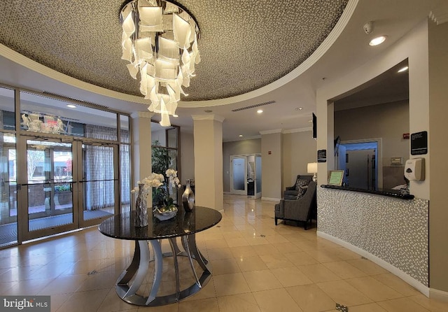 12001 Market St Unit 159, Reston, VA 20190 - lobby with visible vents