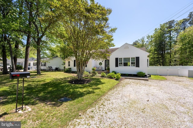 106 Boundary, Saint Michaels, MD 21663 - single story home with a front lawn and fence