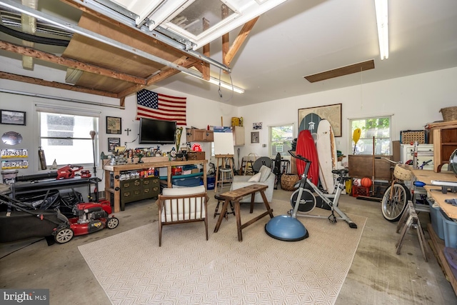 106 Boundary, Saint Michaels, MD 21663 - garage with a workshop area