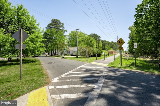 106 Boundary, Saint Michaels, MD 21663 - view of road with traffic signs
