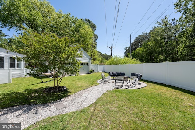 106 Boundary, Saint Michaels, MD 21663 - view of yard with a fenced backyard and a patio area