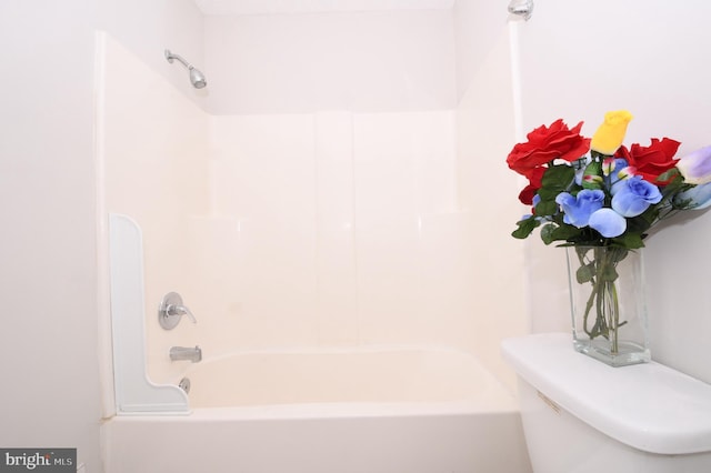full bath featuring  shower combination