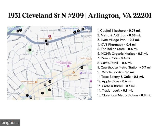map location
