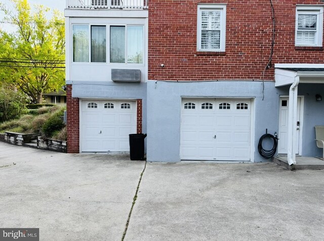 500 W Joppa Rd, Baltimore, MD 21204 - garage with concrete driveway