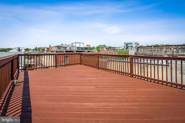 view of deck