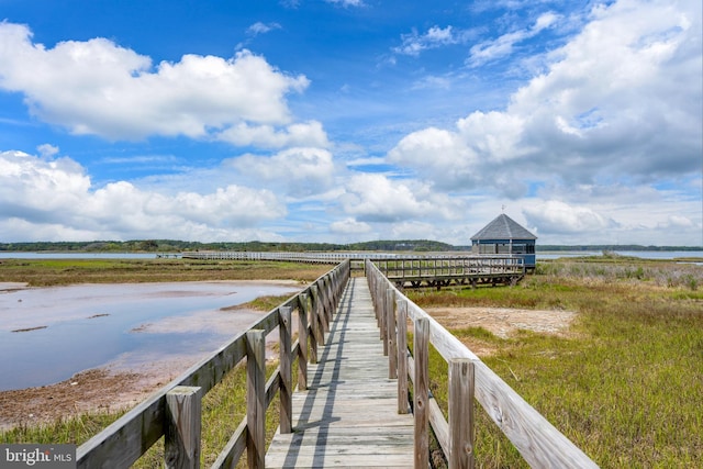 39947 Narrows Rd Unit 13, Fenwick Island, DE 19944 - view of dock featuring a water view