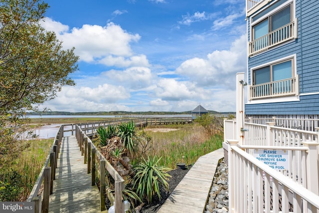 39947 Narrows Rd Unit 13, Fenwick Island, DE 19944 - view of community featuring a water view