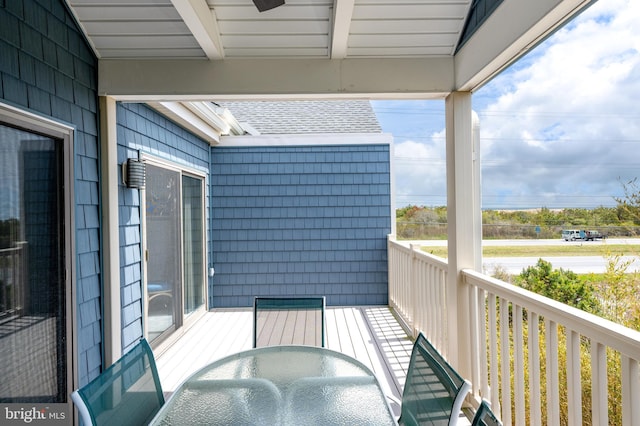 39947 Narrows Rd Unit 13, Fenwick Island, DE 19944 - balcony featuring outdoor dining space